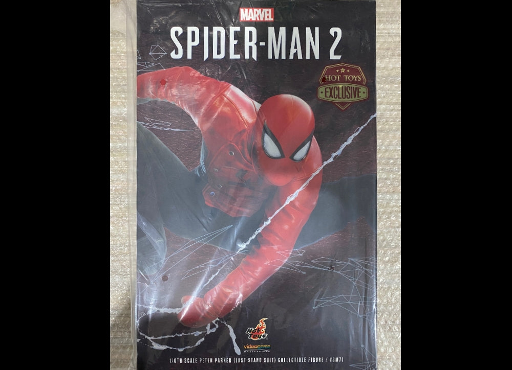 Ready! Hot Toys VGM71 Marvel's Spider-Man 2 1/6 Peter Parker (Last Stand Suit)