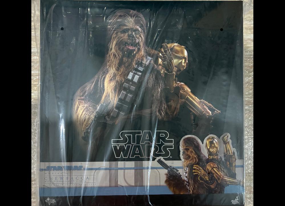 Hot Toys MMS766 Star Wars The Empire Strikes Back Chewbacca & Disassembled C-3PO