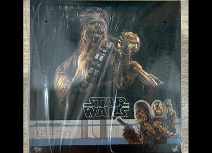 Hot Toys MMS766 Star Wars The Empire Strikes Back Chewbacca & Disassembled C-3PO