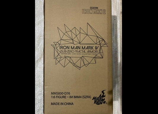 Ready! Hot Toys MMS830D76 Iron Man 2 1/6 Mark IV (Sub-Zero Fractal Armor)