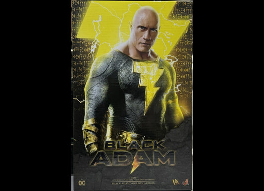 Hot Toys DX31 黑亚当 金色盔甲豪华版 1/6 人偶（无棕色包装盒）