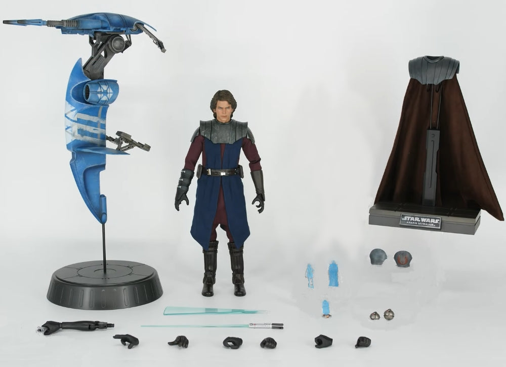 无盒！Hot Toys TMS020 星球大战：克隆战争 阿纳金·天行者 普通版