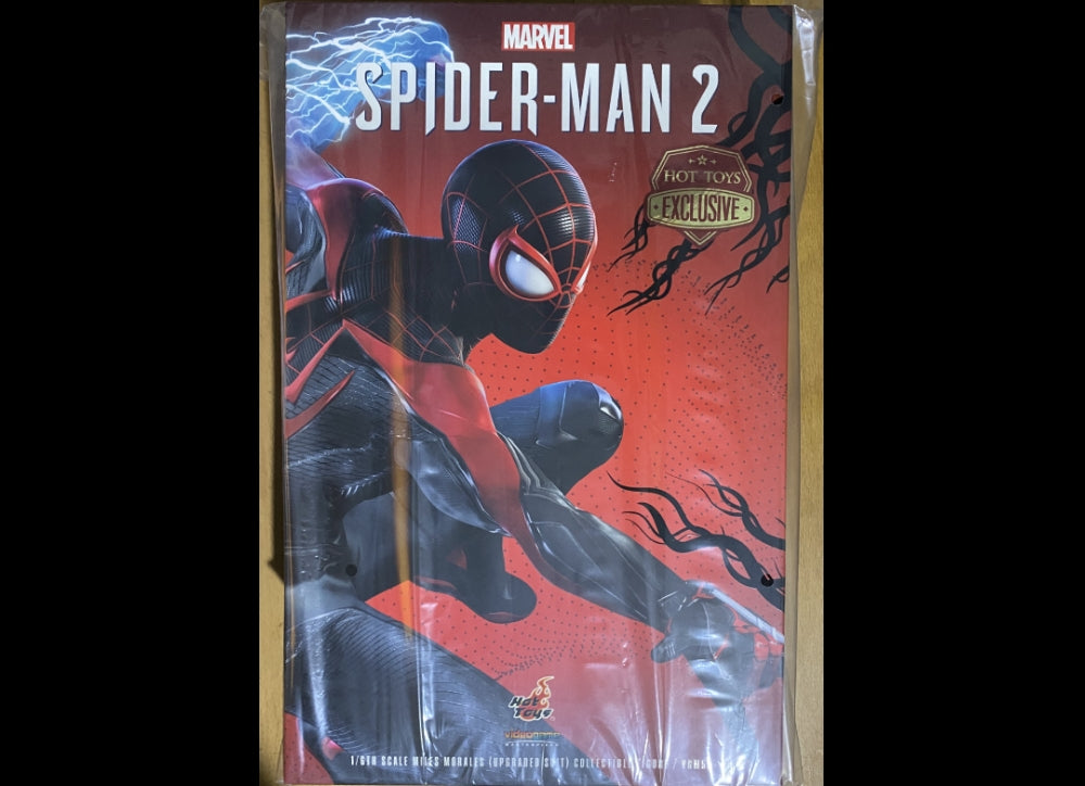 Ready! Hot Toys VGM55 MARVEL'S SPIDER-MAN 2 1/6 MILES MORALES (UPGRADED SUIT)