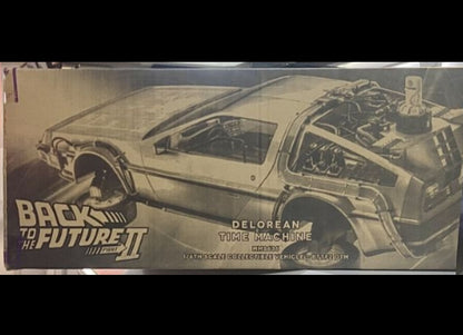 Ready! Hot Toys MMS636 BACK TO THE FUTURE II 1/6 DELOREAN TIME MACHINE