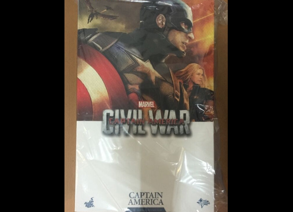 准备好了！Hot Toys MMS350 美国队长：内战 1/6 美国队长