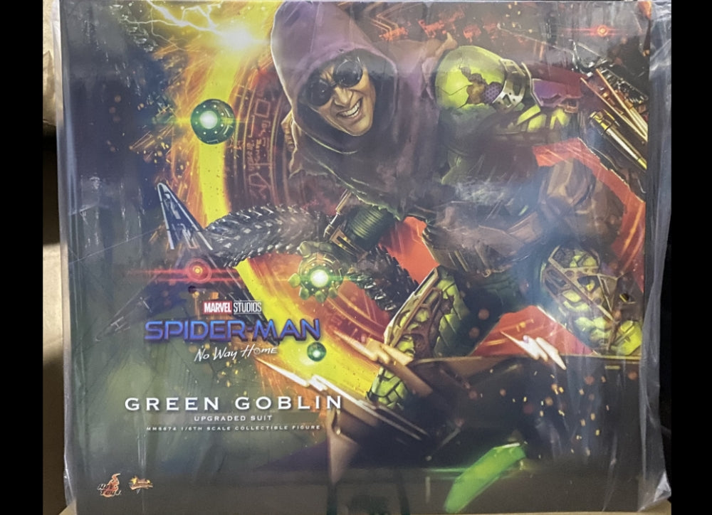 Ready! Hot Toys MMS674 SPIDER-MAN: NO WAY HOME 1/6 GREEN GOBLIN (UPGRADED SUIT)