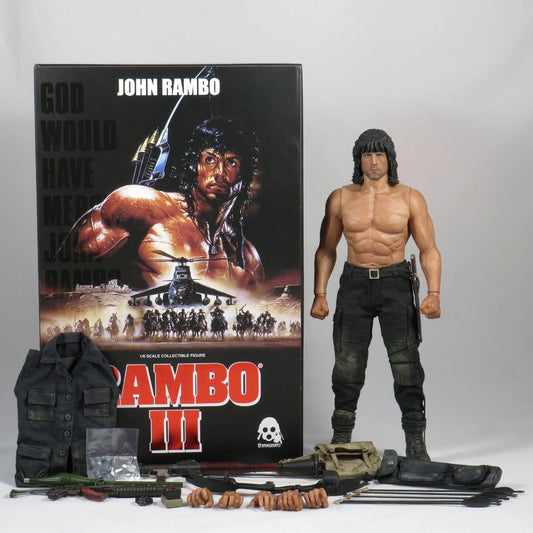 Ready! Threezero Rambo: First Blood Part III 1/6 John Rambo