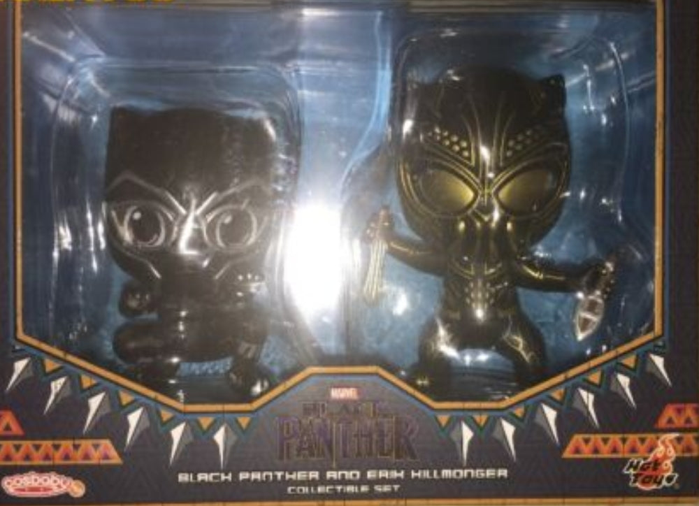 Hot Toys COSB488 Black Panther and Erik Killmonger Cosbaby Set