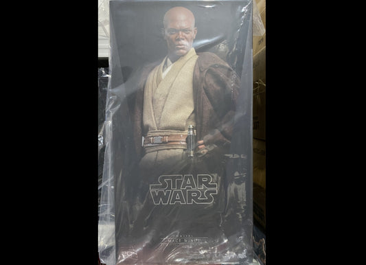 Ready! Hot Toys MMS681 STAR WARS II: ATTACK OF THE CLONES 1/6 MACE WINDU
