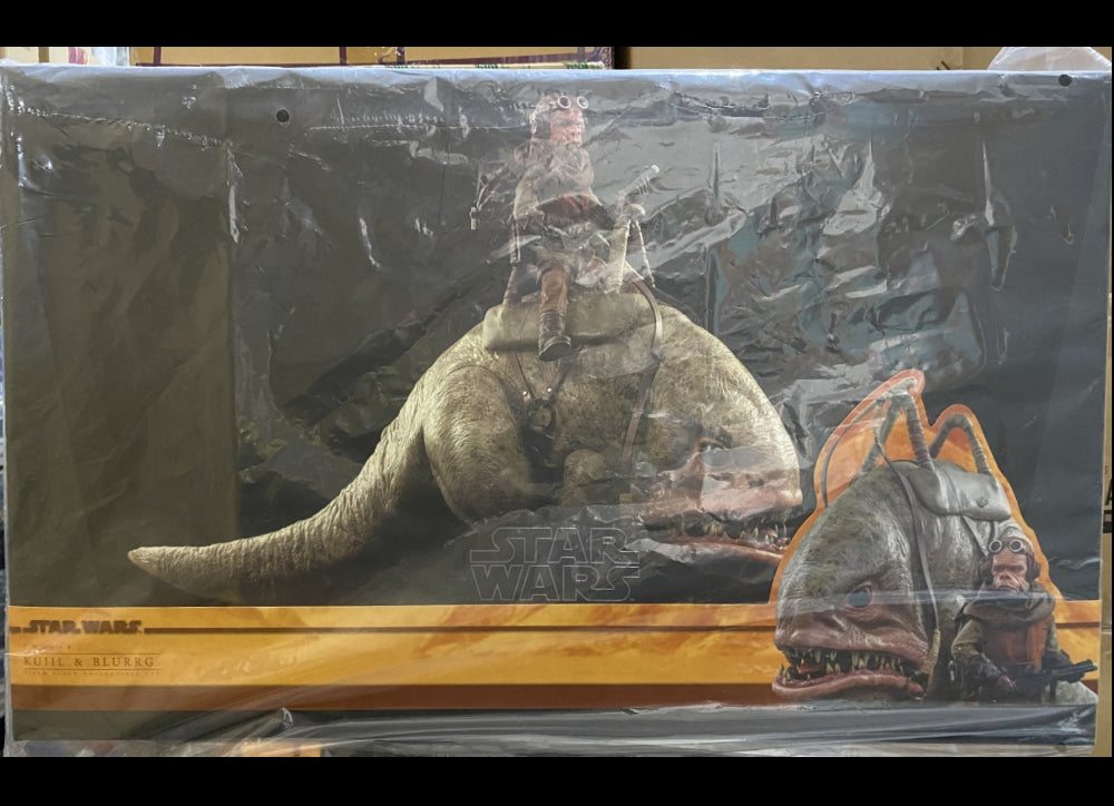 Tms49 Ready! Hot Toys TMS049 Star Wars: The Mandalorian 1/6 Kuiil & Blurrg ...