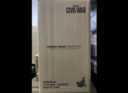 Hot Toys MMS608D42 美国队长：内战 1/6 钢铁侠 Mark XLVI