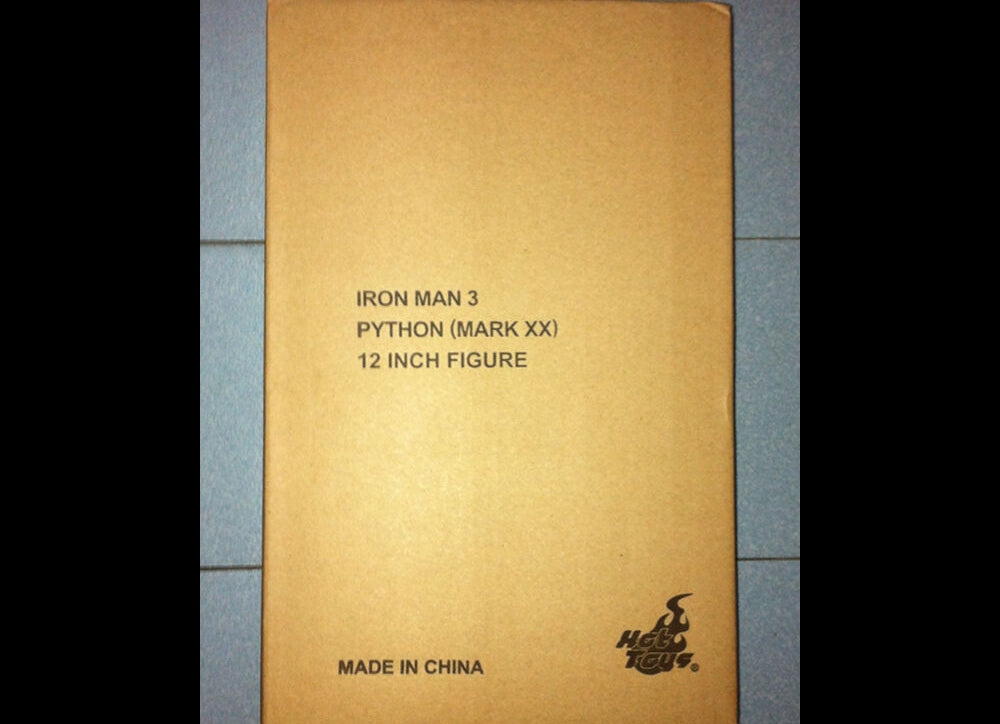 Hot Toys MMS248 IRON MAN 3 1/6 PYTHON (MARK XX)
