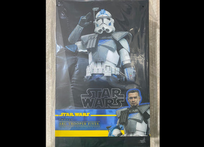 Ready! Hot Toys TMS132 Star Wars The Clone Wars 1/6 Arc Trooper Fives