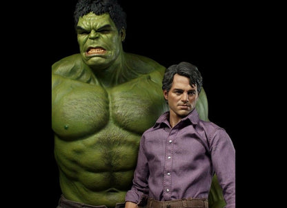 Hot Toys MMS230 THE AVENGERS 1/6 BRUCE BANNER & HULK REGIONAL PREMIUM EDITION