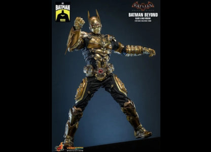 Ready! Hot Toys VGM64 Batman: Arkham Knight 1/6 Batman Beyond Black & Gold Ver
