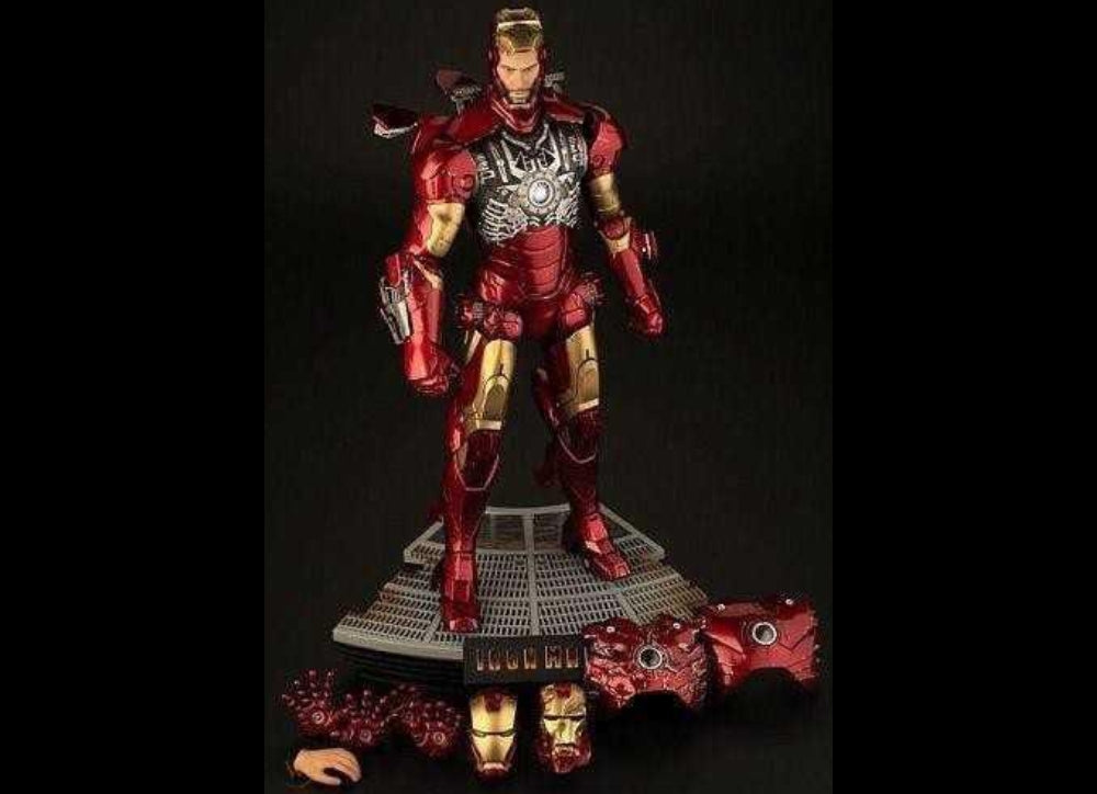 Hot Toys MMS110 钢铁侠 1/6 马克三世（战损版）