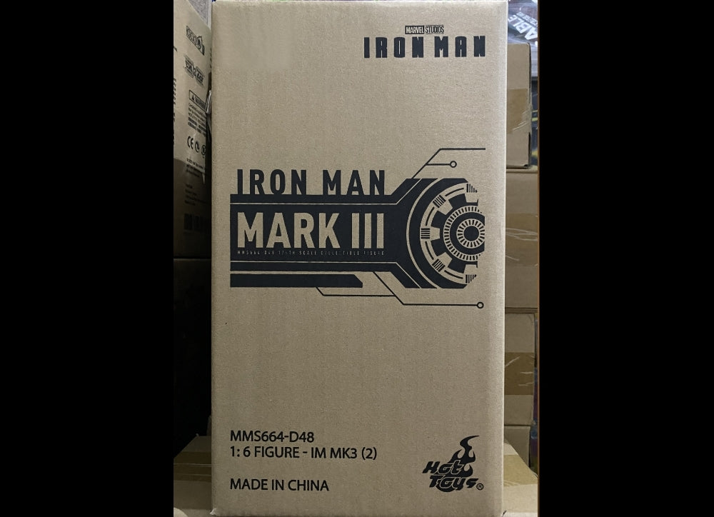 Ready! Hot Toys MMS664D48 Iron Man 1/6 Mark III (2.0) (Regular Edition)