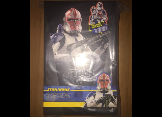 Ready! Hot Toys TMS023 STAR WARS 501ST BATTALION CLONE TROOPER Deluxe Ver