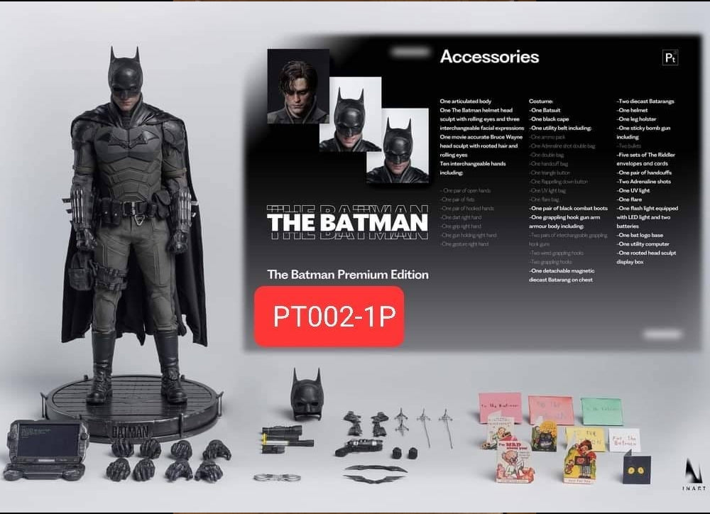 Ready! InArt A004P1 The Batman 1/6 Collectible Premium Edition