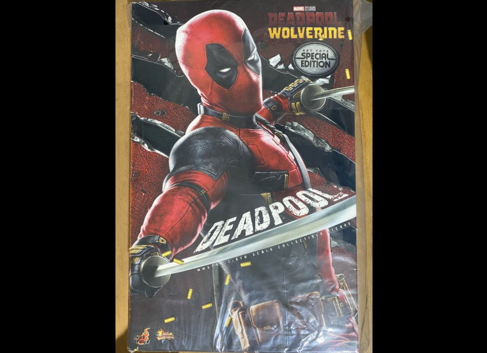 Ready! Hot Toys MMS746B Deadpool & Wolverine 1/6 Deadpool Special Edition