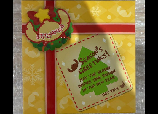 Ready! Hot Toys 2025 Christmas Gift: Spider-man Stitch Cosbaby Set