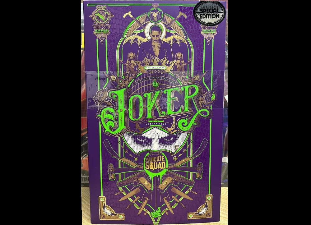 Hot Toys MMS382 SUICIDE SQUAD 1/6 THE JOKER (PURPLE COAT VERSION) SPECIAL