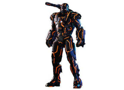 Hot Toys MMS553D35 IRON MAN 2 NEON TECH WAR MACHINE 1/6 DIecast