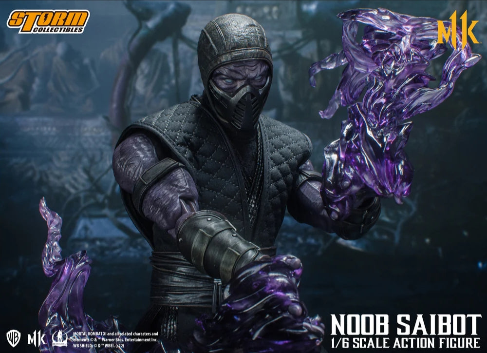 准备好了！Storm Collectibles 真人快打 1/6 比例人偶 NOOB SAIBOT