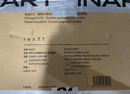 InArt A013D1 The Lord of the Rings 1/6 Nazgûl Deluxe Horse & Exclusive Sword