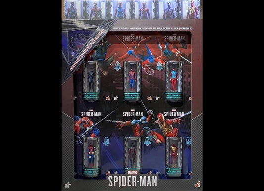 Ready! Hot Toys VGMC022 MARVEL'S SPIDER-MAN - SPIDER-MAN ARMORY (SERIES 2)