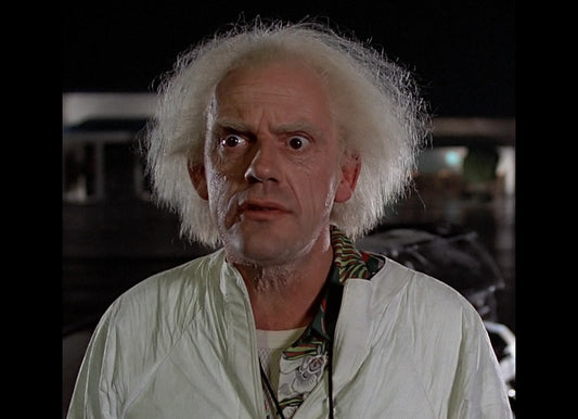 Ready! Hot Toys MMS610 BACK TO THE FUTURE 1/6 DOC BROWN (DELUXE VERSION)