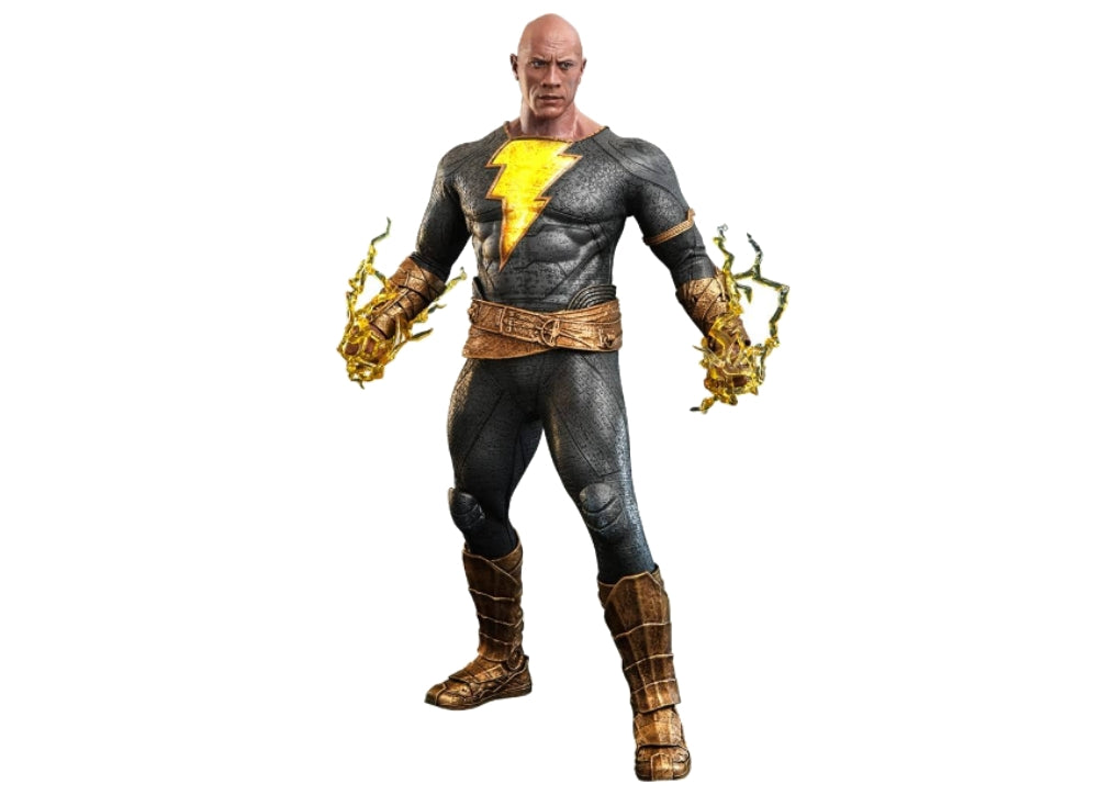 准备好了！Hot Toys DX31 黑亚当（金色盔甲）（豪华版）1/6 人偶