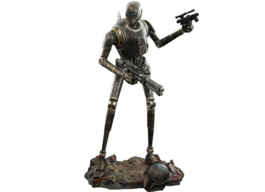 准备好了！Hot Toys TMS072 星球大战：波巴·费特之书 1/6 KX 执法机器人