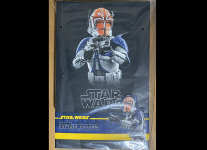 Ready! Hot Toys TMS065 STAR WARS: THE CLONE WARS 1/6 CAPTAIN VAUGHN