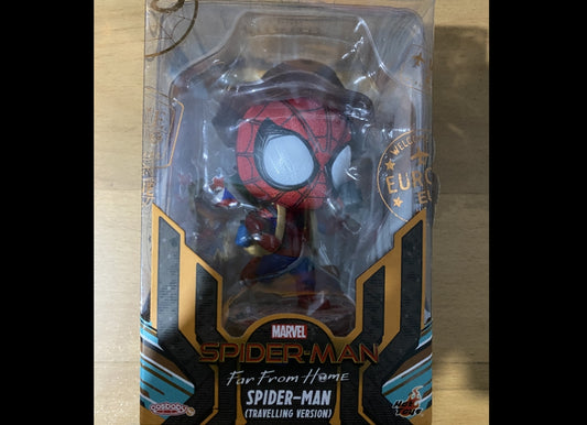 Hot Toys COSB672 Spider-Man For From Home Spider-Man Travelling Version Cosbaby