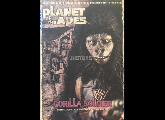 New! HOT TOYS MMS88 PLANET OF THE APES 1/6 GORILLA SOLDIER Non-refundable