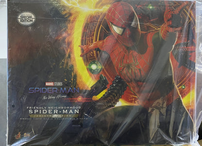 Ready! Hot Toys MMS662B 1/6 Friendly Neighborhood Spider-Man (Deluxe) (Special)