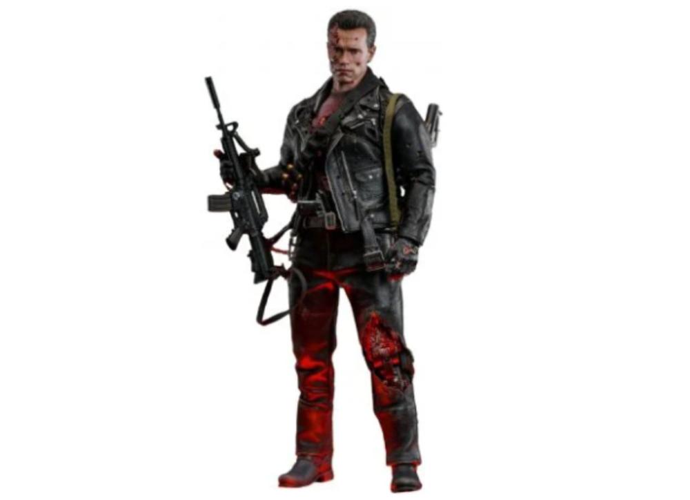 Ready! Hot Toys DX46 Terminator 2: Judgment Day 1/6 T-800 Battle Damaged Ver 2.0