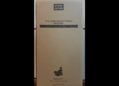 Hot Toys QS001 黑暗骑士崛起 1/4 蝙蝠侠特别版 不可退款！