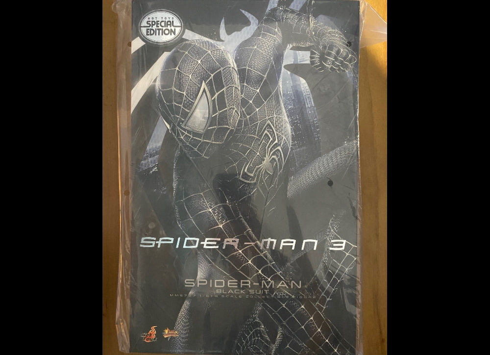 准备好了！Hot Toys MMS727B 蜘蛛侠3 1/6 蜘蛛侠（黑色战衣）特别版