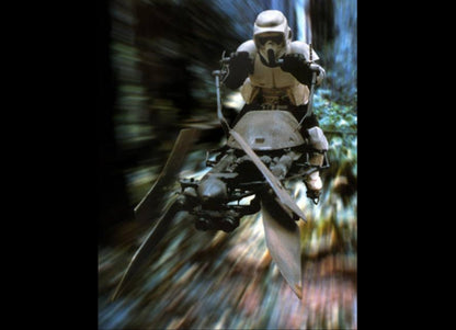 Ready Hot Toys MMS612 STAR WARS RETURN OF THE JEDI 1/6 SCOUT TROOPER AND SPEEDER