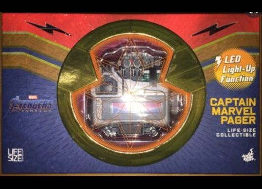 Hot Toys LMS009 AVENGERS: ENDGAME LIFE-SIZE CAPTAIN MARVEL PAGER