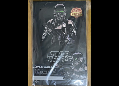 Ready! Hot Toys MMS621 STAR WARS 1/6 DEATH TROOPER (BLACK CHROME VERSION)