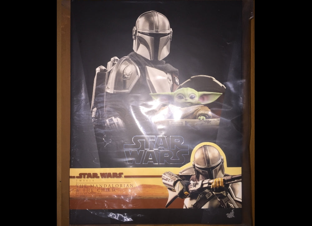 In Stock! Hot Toys TMS015 THE MANDALORIAN 1/6 THE MANDALORIAN & THE CHILD DELUXE