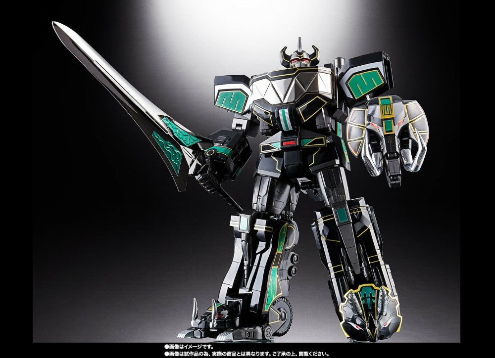 Ready! Bandai Soul Chogokin GX-72B Mighty Morphin Power Rangers Dino Megazord