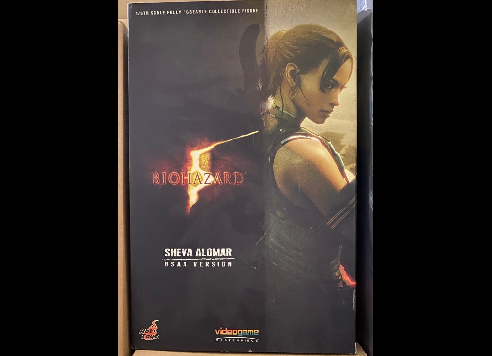 Hot Toys VGM07 Resident Evil BioHazard 1/6 Sheva Alomar BSAA ver Impect Box New