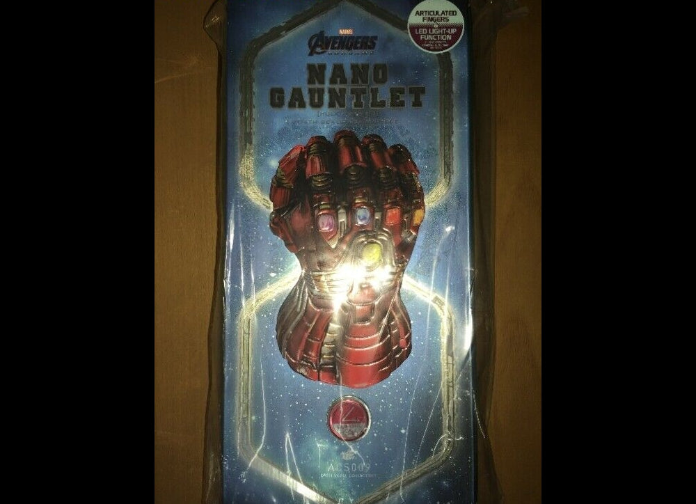 Hot Toys ACS009 复仇者联盟4：终局之战 1/4 纳米手套（绿巨人版）