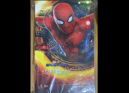 Ready! Hot Toys MMS679 NO WAY HOME 1/6 SPIDER-MAN (NEW RED AND BLUE SUIT)