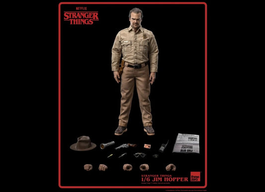 Ready! Threezero Stranger Things 1/6 Jim Hopper