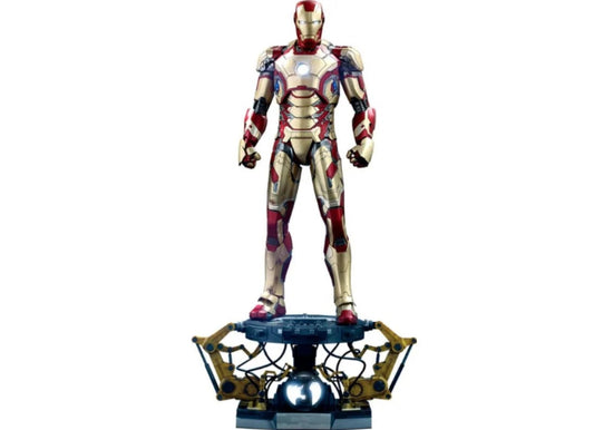 Ready! Hot Toys QS008 IRON MAN 3 1/4 MARK XLII (DELUXE VERSION) (Re-issue)